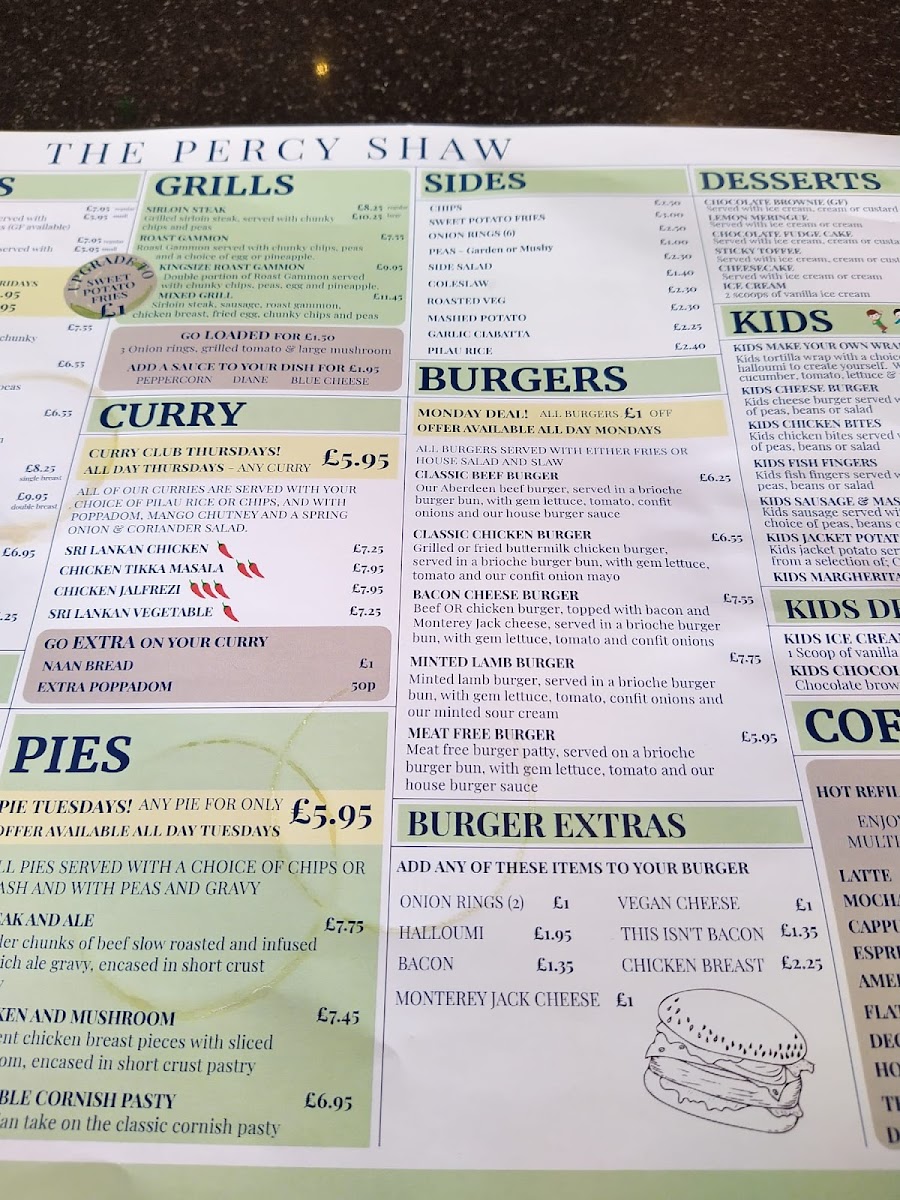 The Percy Shaw Menu - Image 5